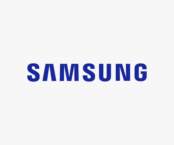 Logo da marca Samsung